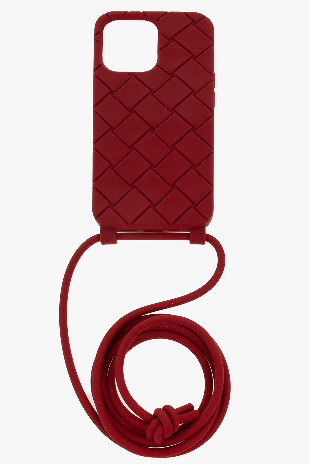 Red iPhone 13 Pro case with strap Bottega Veneta - Vitkac TW